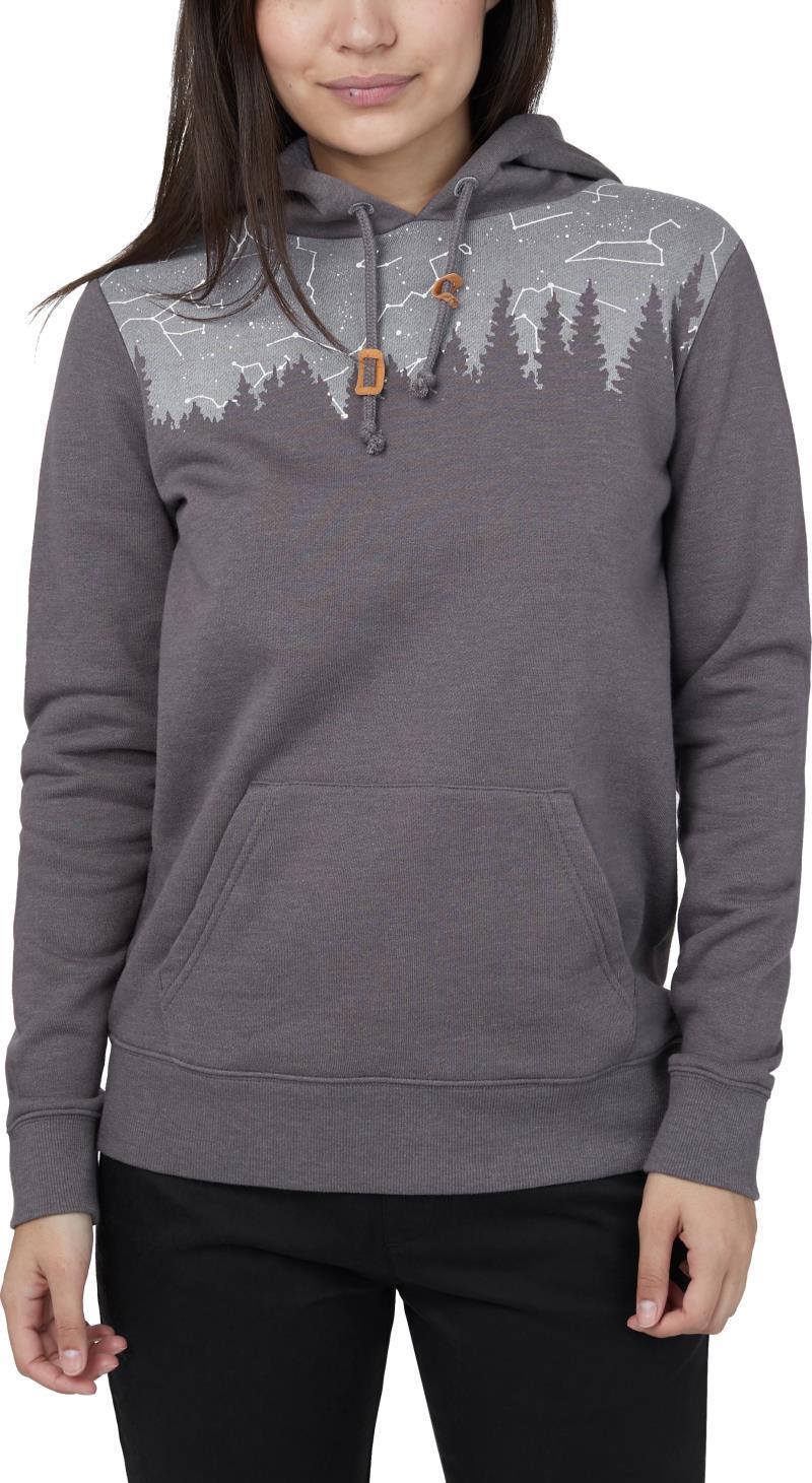 Constellation Juniper Hoodie - Womens - boulder grey heather 1