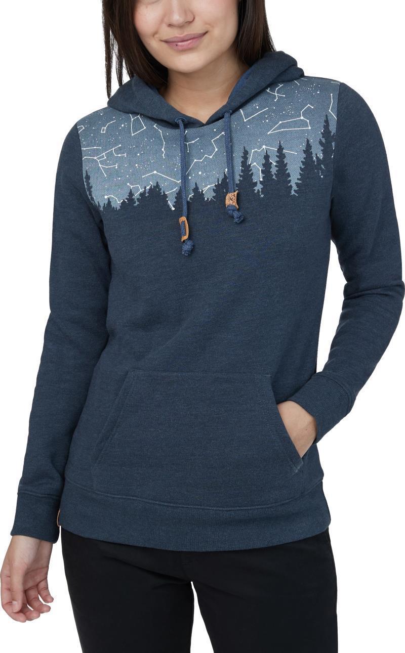 Constellation Juniper Hoodie - Womens - dark ocean blue heather 1