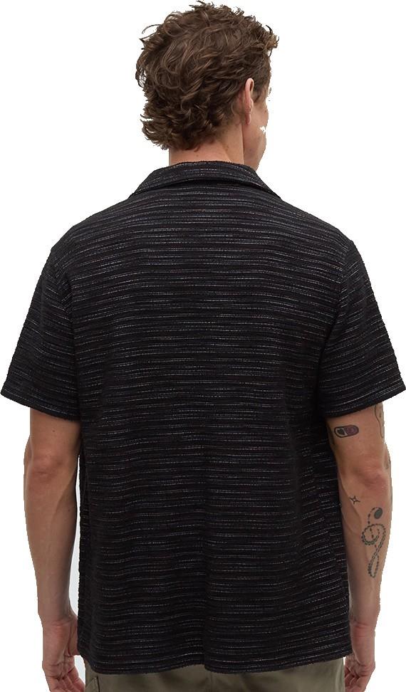 Copeland Shirt - Mens - meteorite black flash stripe 1