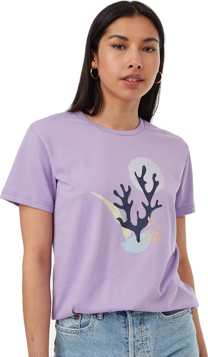 Coral T-Shirt - Womens - viola / dress blue 1