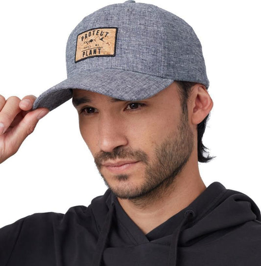 Cork Patch Hemp Elevation Hat - Gargoyle Grey Heather 1