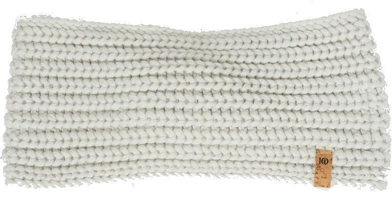 Cotton Headband - hi rise grey marled 1