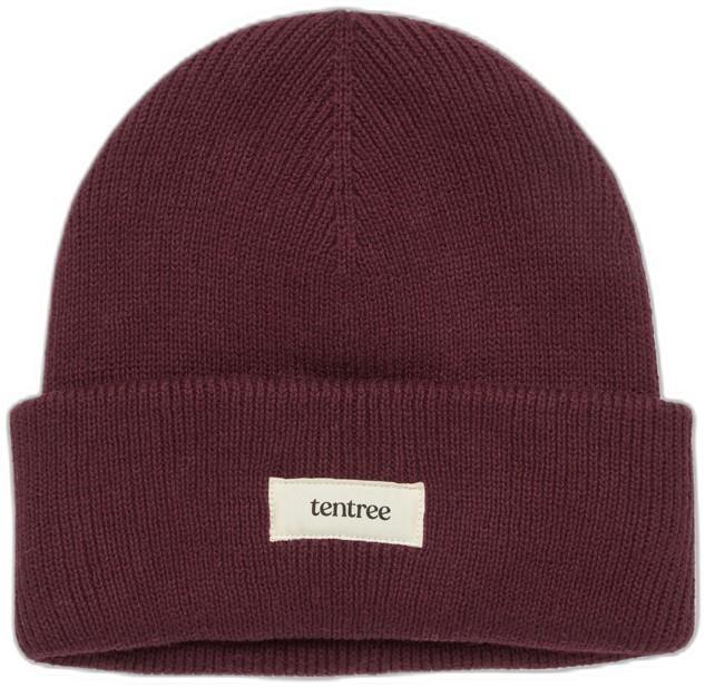Cotton Patch Beanie - deep burgundy 1