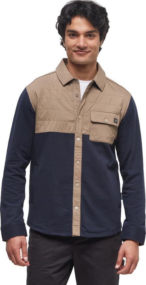 Coves Shacket - Mens - midnight blue / fossil 1