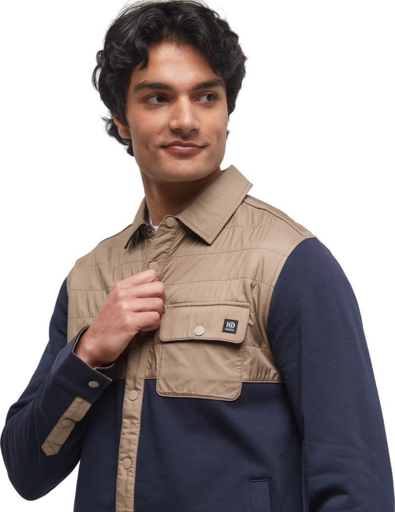 Coves Shacket - Mens - midnight blue / fossil 1