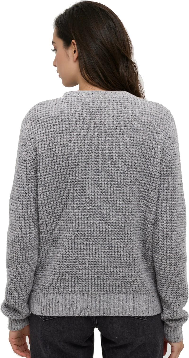 Crescent Sweater - Womens - grey blend 1