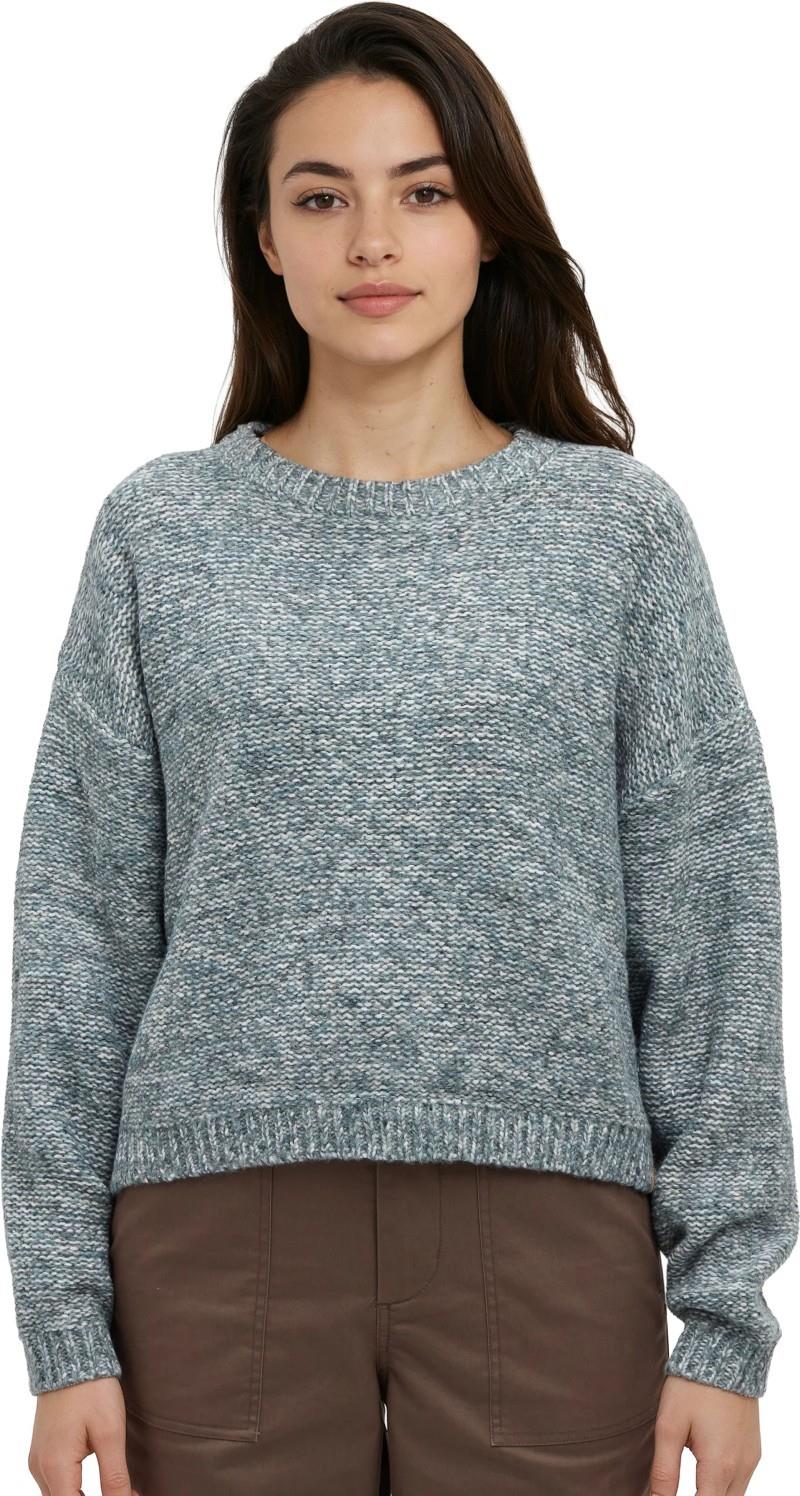 Crescent Sweater - Womens - pine green heather 1