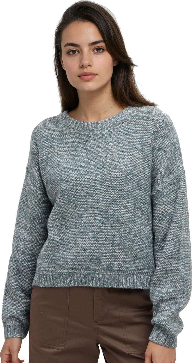Crescent Sweater - Womens - pine green heather 1