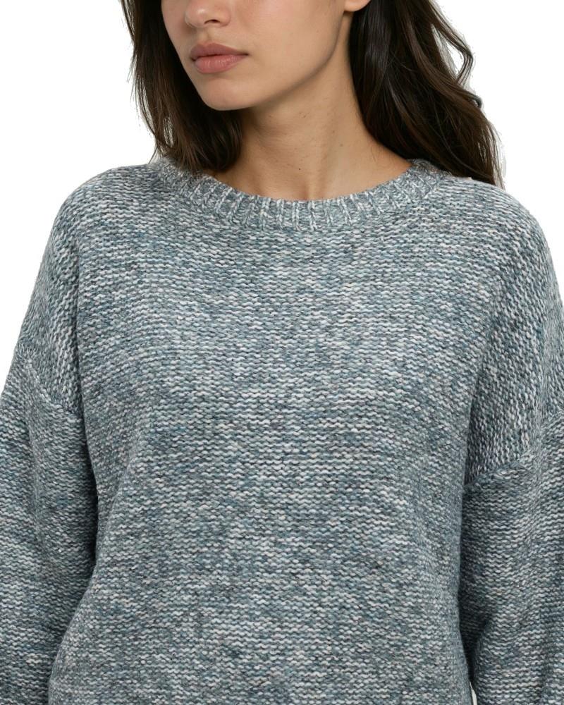 Crescent Sweater - Womens - pine green heather 1