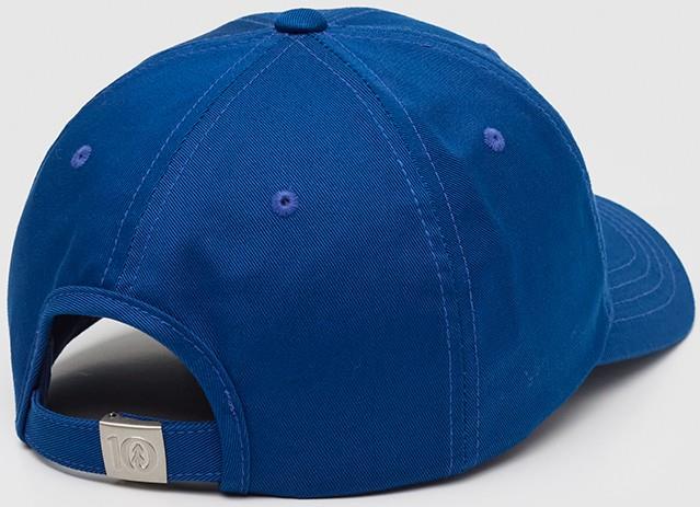 Daisy Embroidery Peak Hat - nightfall / turquoise sky 1
