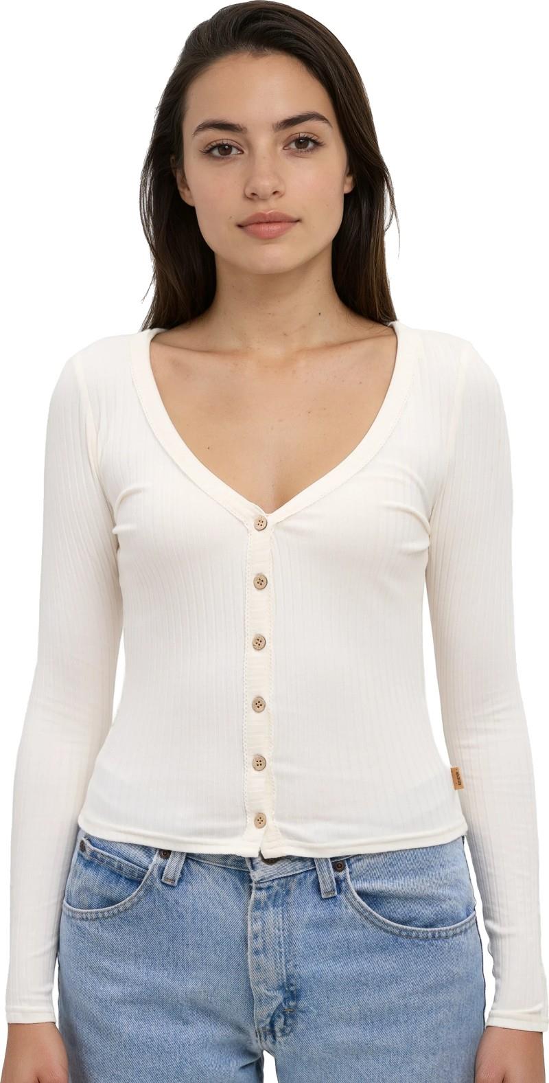 Dakota LS - Womens - cotton white 1