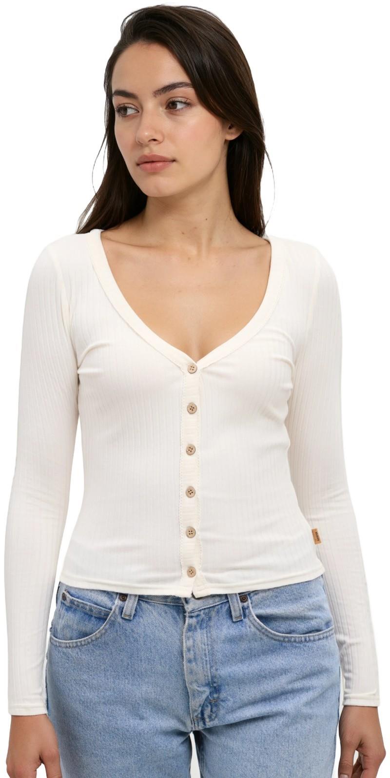 Dakota LS - Womens - cotton white 1