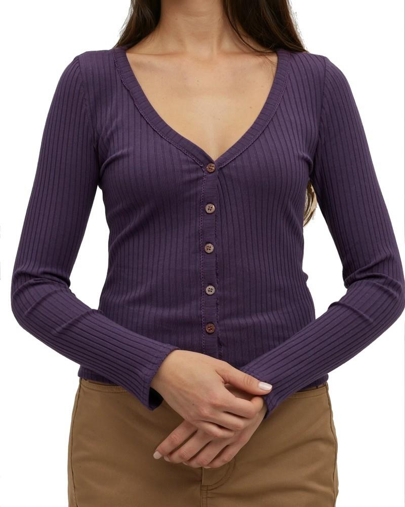 Dakota LS - Womens - plum royale 1