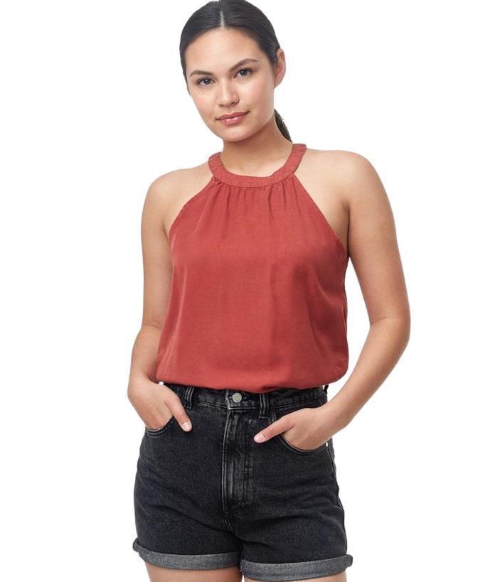 Delta / Cyrpess Tank - Womens - henna red 1