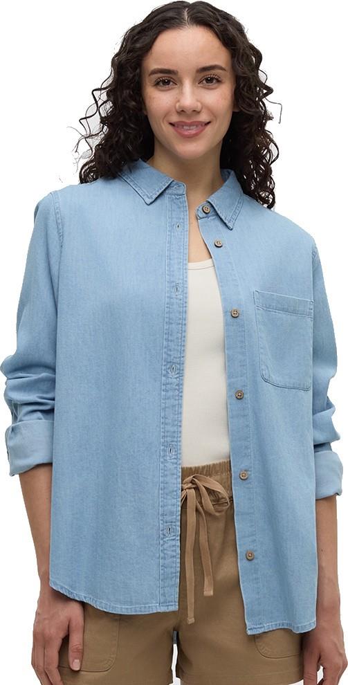 Denim Sloan Shirt - Womens - light wash 1
