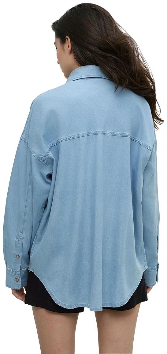 Denim West End Shirt - Womens - light wash 1