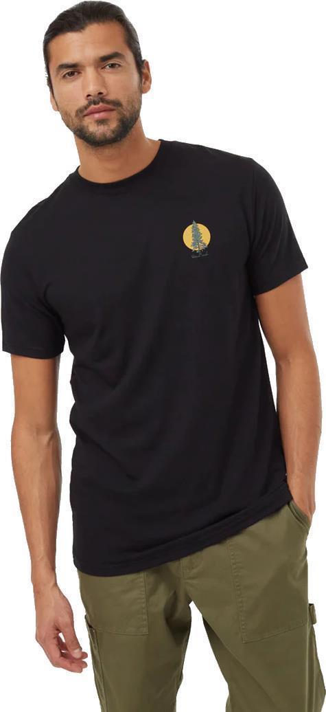 Douglas Fir T-Shirt - Mens - meteorite black / harvest gold 1