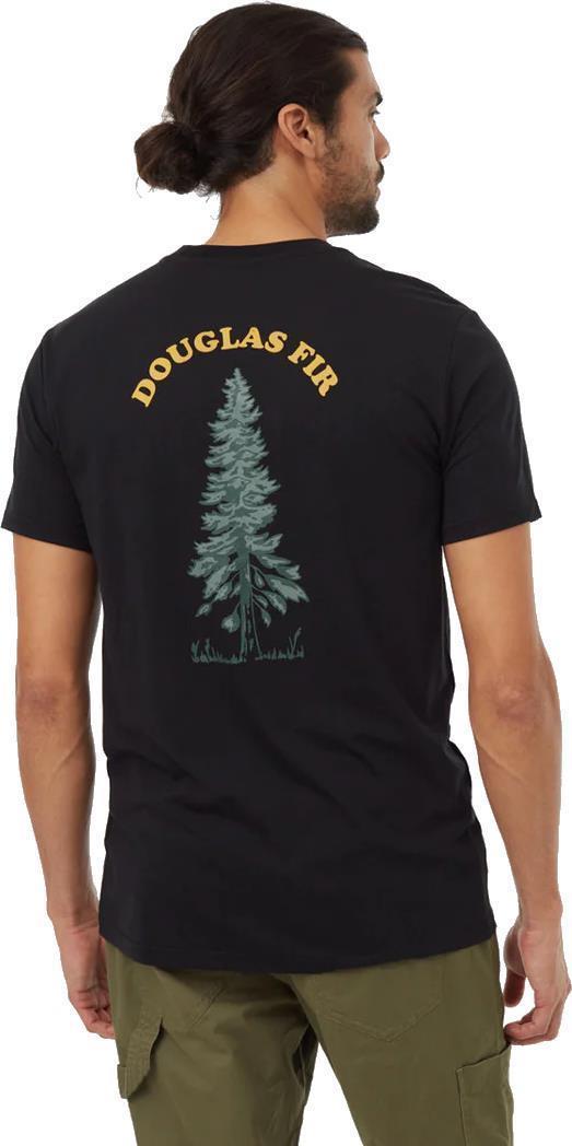 Douglas Fir T-Shirt - Mens - meteorite black / harvest gold 1
