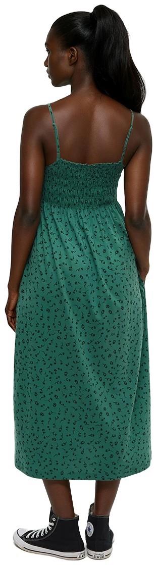 Driftwood Dress - tidal teal / ditsy 1