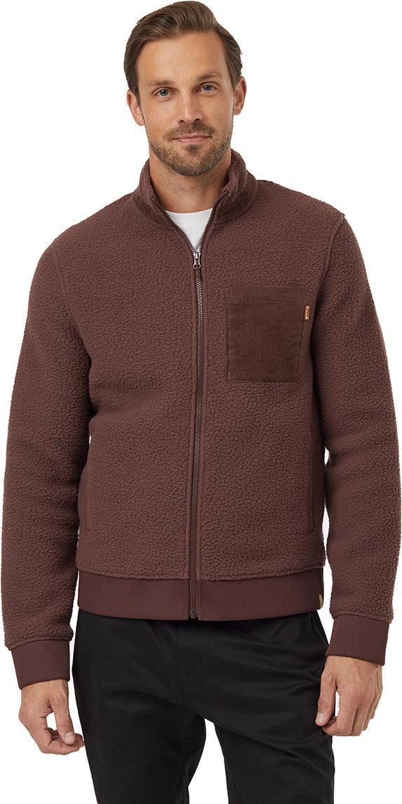 EcoLoft Pocket Full Zip - Mens - deep mahogany 1