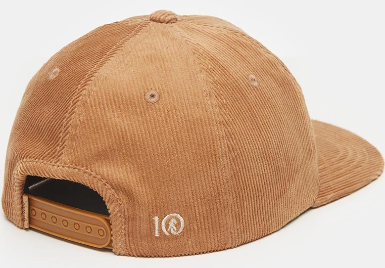 EcoStretch Corduroy Baseball Hat - camel / pale oak 1