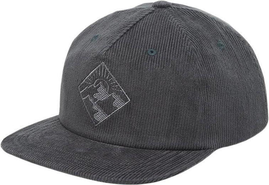 EcoStretch Corduroy Baseball Hat - forest river green / mineral 1