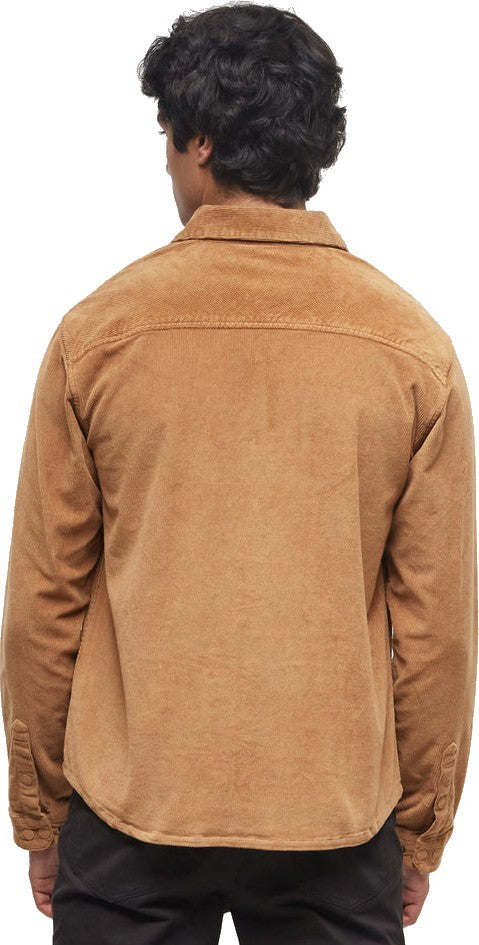 EcoStretch Corduroy Colville Shacket - Mens - camel 1