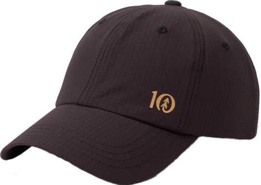 EcoStretch Nylon Peak Hat - meteorite black 1