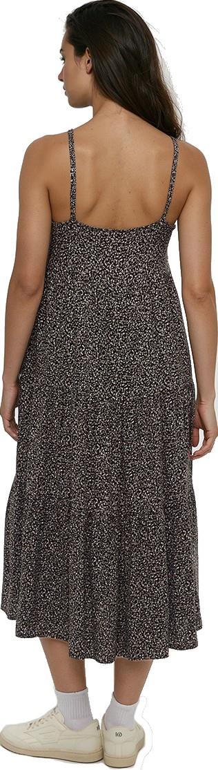 EcoWoven Crepe Hopewell Dress - meteorite black / scattered dot 1