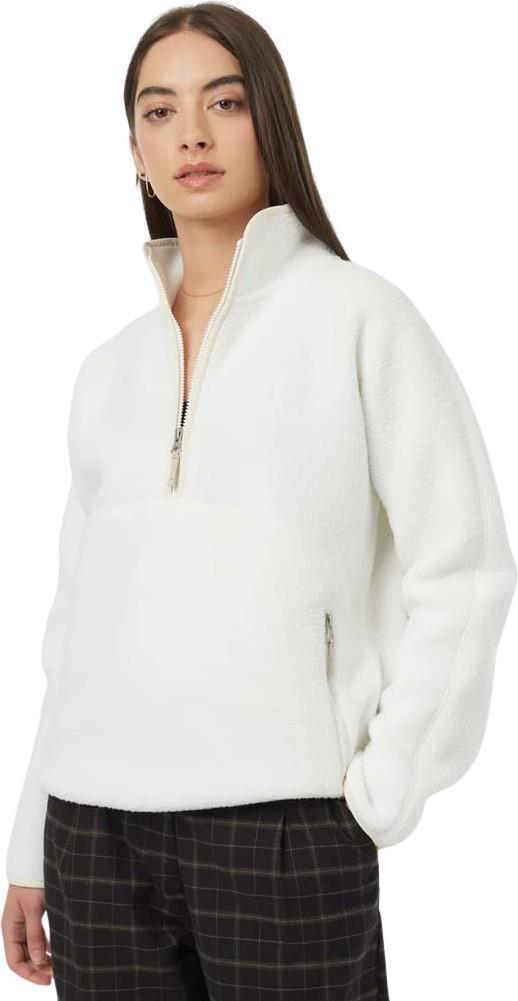 Ecoloft Half Zip - Womens - Vintage White 1