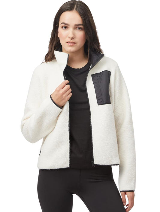 Ecoloft Zip Jacket - Womens - cloud white 1