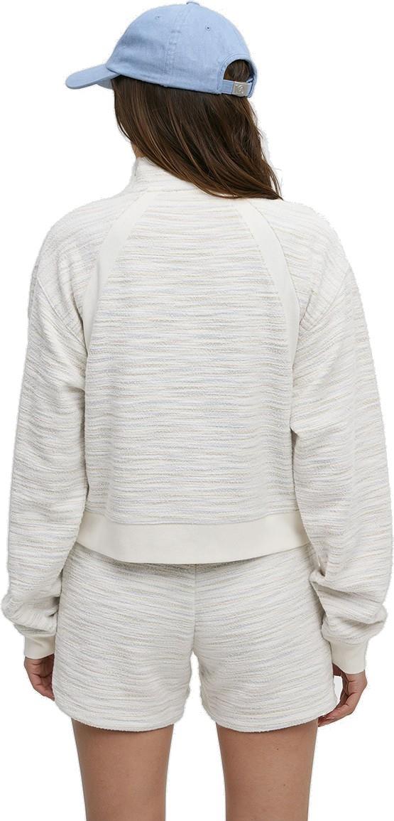 Elkhorn 1/4 Zip - Womens - cotton white flash stripe 1