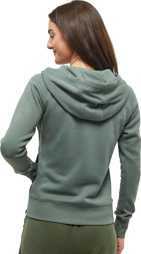 Elm Zip Hoodie - Womens - agave green 1