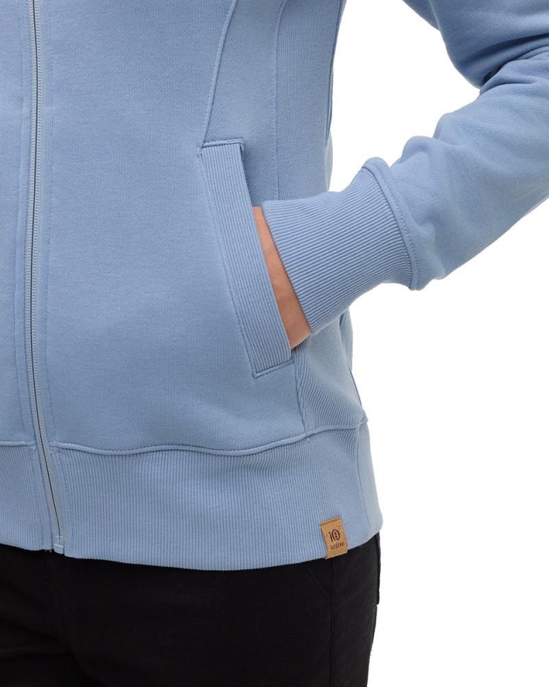 Elm Zip Hoodie - Womens - lakeside blue 1