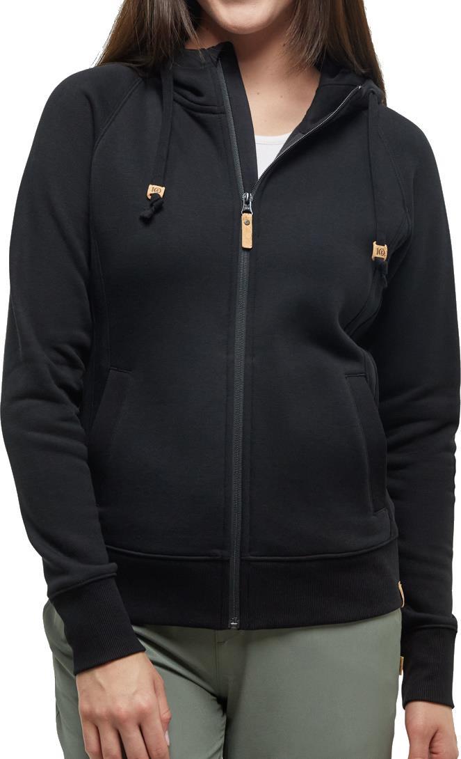 Elm Zip Hoodie - Womens - meteorite black 1
