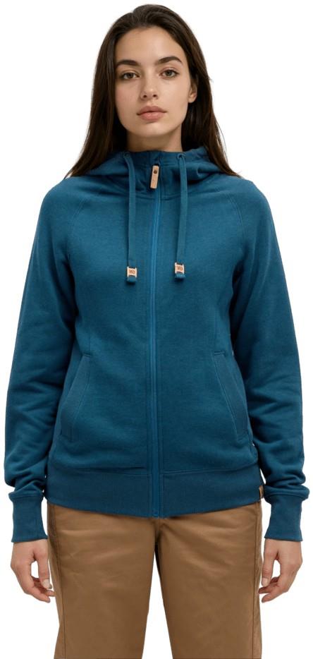 Elm Zip Hoodie - Womens - pacific teal 1