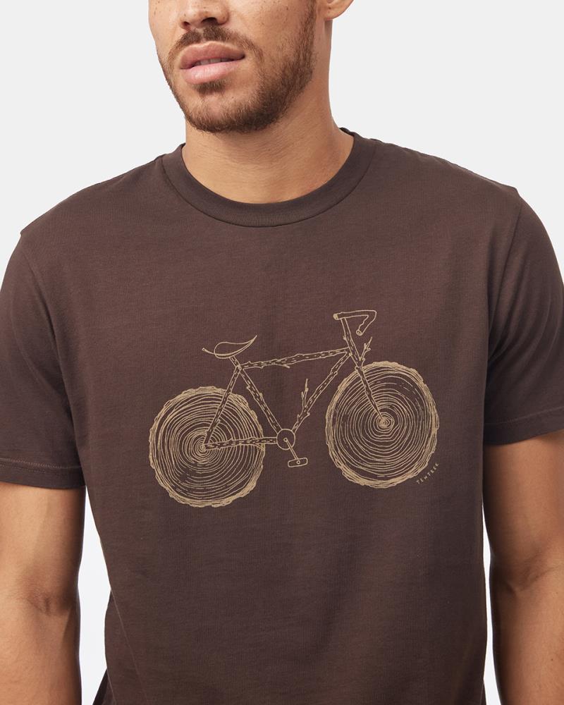Elms T-Shirt - Mens - Dark Oak 2