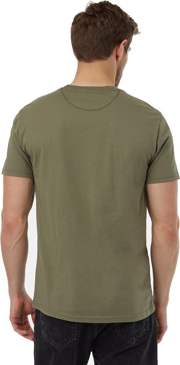 Elms T-Shirt - Mens - Deep Lichen Green / Meteorite Black 3