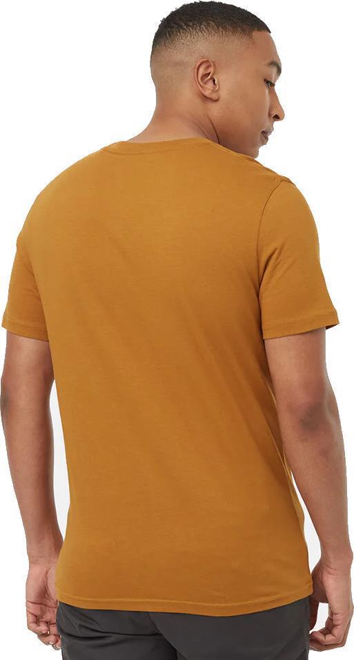 Elms T-Shirt - Mens - Golden Brown / Silver Cloud Grey 2
