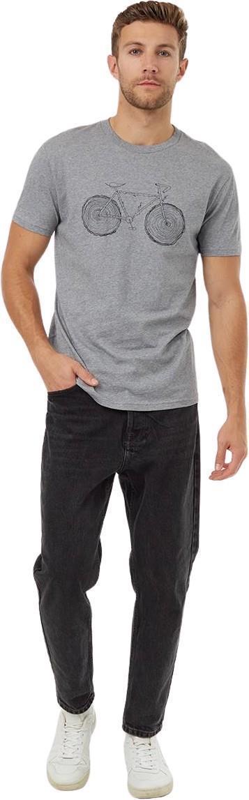 Elms T-Shirt - Mens - Grey Heather / Meteorite Black 4