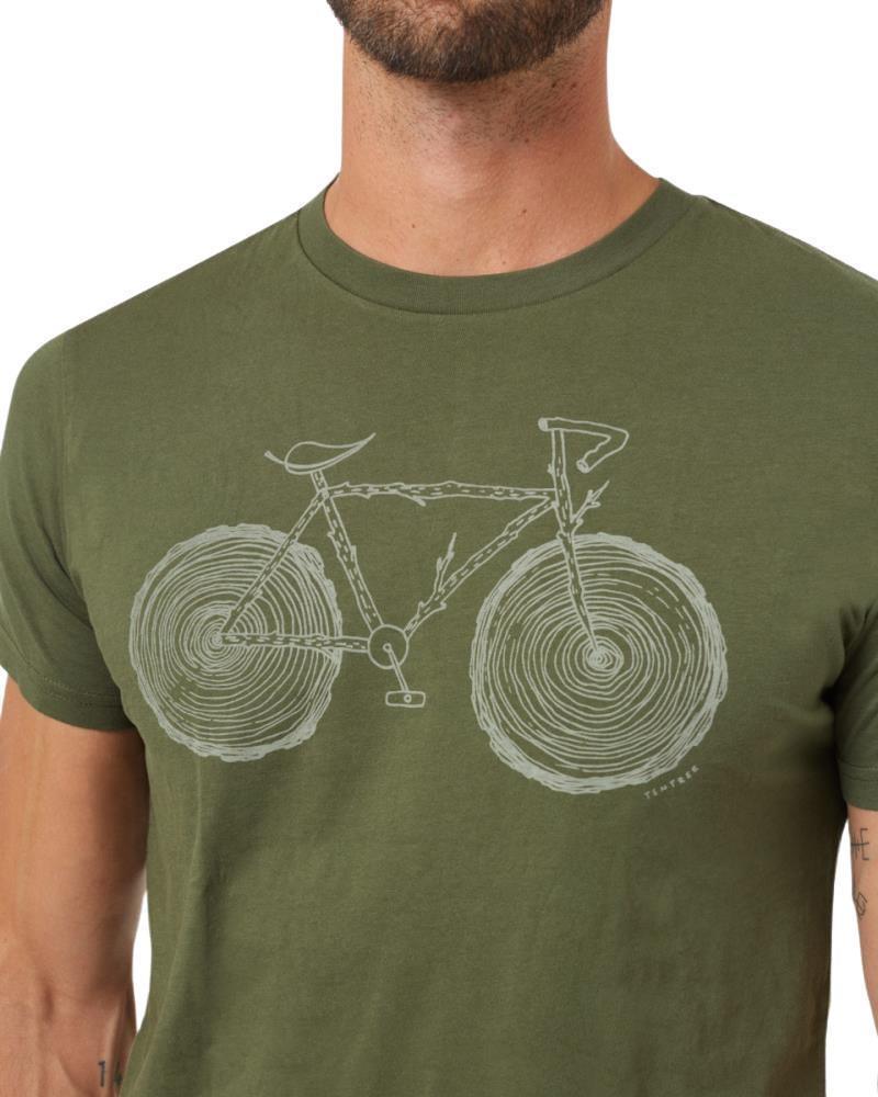 Elms T-Shirt - Mens - Olive Night Green 2