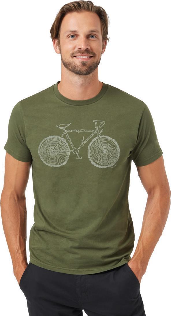 Elms T-Shirt - Mens - Olive Night Green 1