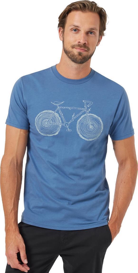 Elms T-Shirt - Mens - Spruce Blue 1