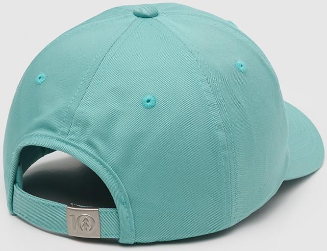 Embroidered Haiti Peak Hat - turquoise sky / vintage white 1