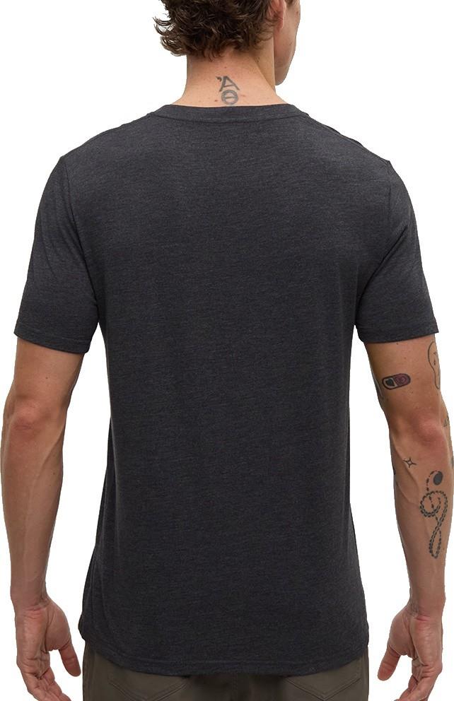 Embroidered Ten Classic T-Shirt - Mens - meteorite black heather 1
