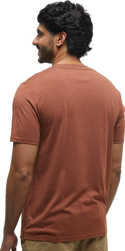 Embroidered Ten Classic T-Shirt - Mens - sequoia heather / khaki 1