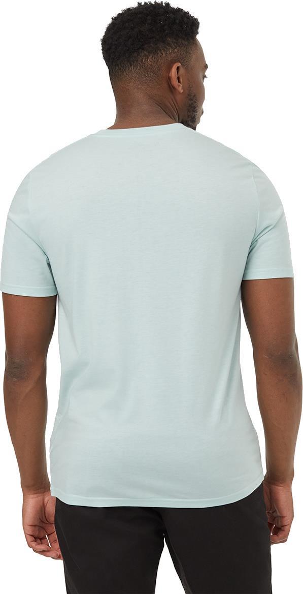 Embroidered Ten Classic T-Shirt - Mens - surf spray heather / misty green 1