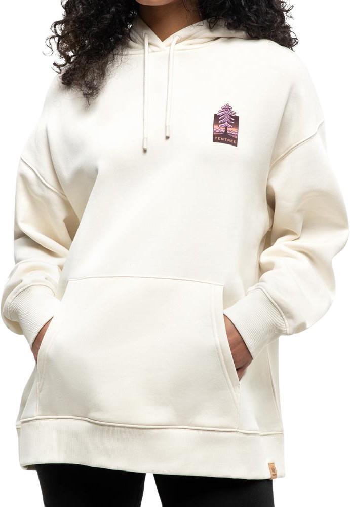 Emerald Edge Oversized Hoodie - Womens - undyed / huckleberry 1