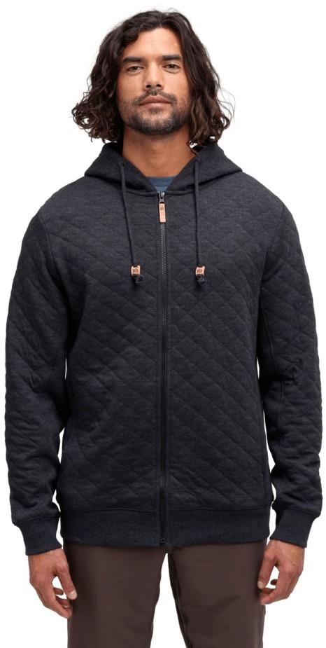 Evans Full Zip - Mens - meteorite black heather 1
