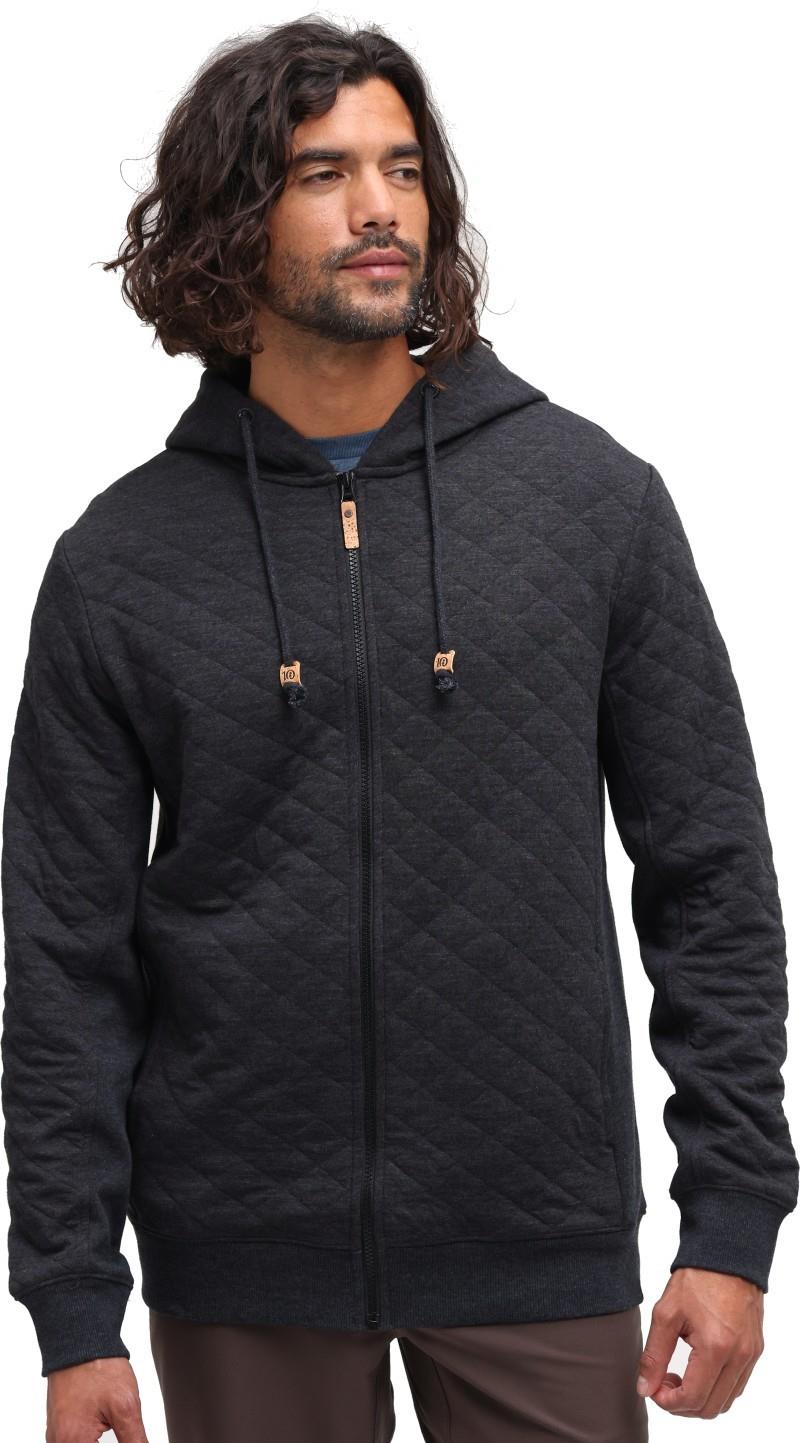 Evans Full Zip - Mens - meteorite black heather 1